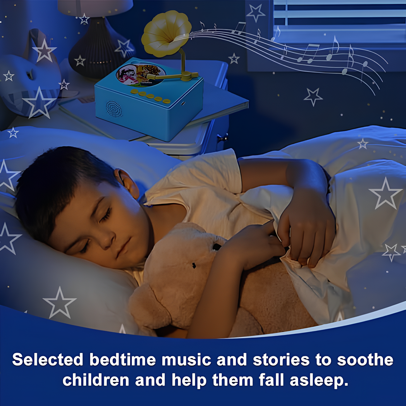 Emkido™ Little Listener – Kids Intelligent Music Player
