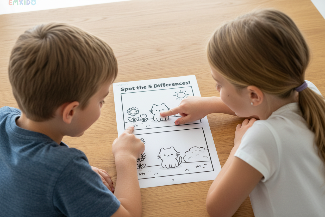 Spot the Differences - Clear Worksheet View
